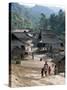 Nam Ded Mai Akha Village, Maung Sing, Laos, Indochina, Southeast Asia-Jane Sweeney-Stretched Canvas