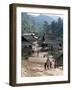 Nam Ded Mai Akha Village, Maung Sing, Laos, Indochina, Southeast Asia-Jane Sweeney-Framed Photographic Print