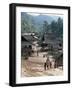 Nam Ded Mai Akha Village, Maung Sing, Laos, Indochina, Southeast Asia-Jane Sweeney-Framed Photographic Print