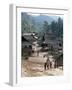 Nam Ded Mai Akha Village, Maung Sing, Laos, Indochina, Southeast Asia-Jane Sweeney-Framed Photographic Print