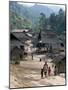 Nam Ded Mai Akha Village, Maung Sing, Laos, Indochina, Southeast Asia-Jane Sweeney-Mounted Photographic Print