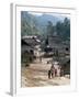 Nam Ded Mai Akha Village, Maung Sing, Laos, Indochina, Southeast Asia-Jane Sweeney-Framed Photographic Print