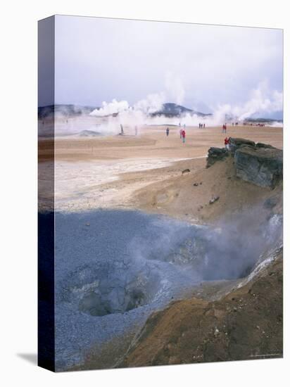 Namafjall Geothermal Area, North East, Iceland, Polar Regions-Geoff Renner-Stretched Canvas