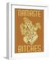 Namaste Bitches 2-ALI Chris-Framed Giclee Print