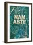 Namaste Typography-Sarah Manovski-Framed Giclee Print