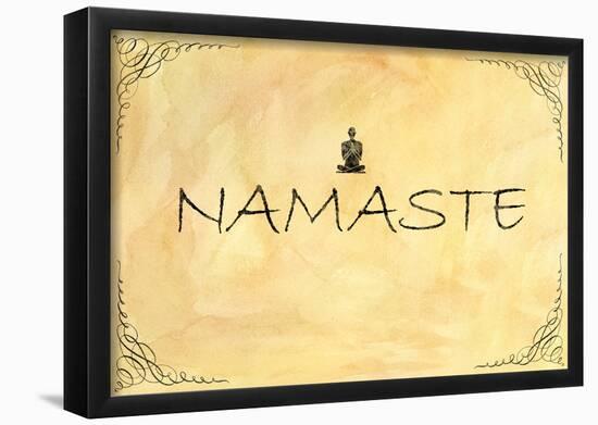 Namaste-null-Framed Poster