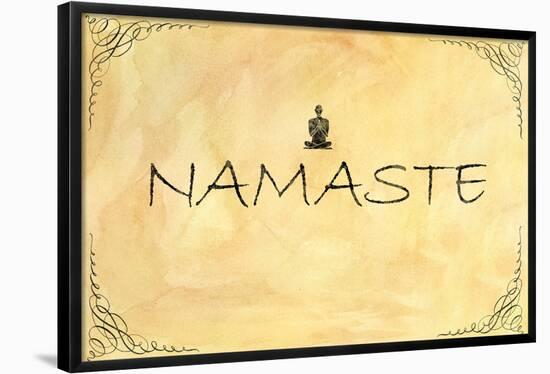 Namaste-null-Framed Poster