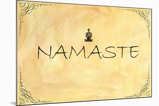 Namaste-null-Mounted Poster