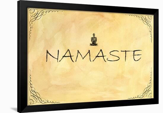 Namaste-null-Framed Poster