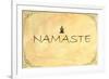 Namaste-null-Framed Art Print