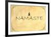 Namaste-null-Framed Art Print
