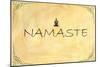 Namaste-null-Mounted Poster