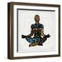 Namaste-Adebowale-Framed Art Print