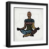Namaste-Adebowale-Framed Art Print