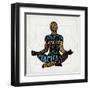 Namaste-Adebowale-Framed Art Print