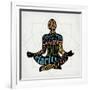 Namaste-Adebowale-Framed Art Print