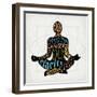 Namaste-Adebowale-Framed Art Print