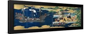 Namban Screens, First Third of 17th C-Kano Sanraku-Framed Giclee Print