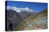 Namche Bazaar, Nepal, Himalayas, Asia-Peter Barritt-Stretched Canvas