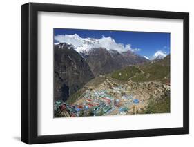 Namche Bazaar, Nepal, Himalayas, Asia-Peter Barritt-Framed Photographic Print