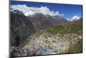 Namche Bazaar, Nepal, Himalayas, Asia-Peter Barritt-Mounted Photographic Print