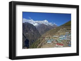 Namche Bazaar, Nepal, Himalayas, Asia-Peter Barritt-Framed Photographic Print