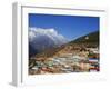 Namche Bazar, Solu Khumbu Everest Region, Sagarmatha National Park, Himalayas, Nepal, Asia-Christian Kober-Framed Photographic Print