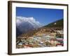 Namche Bazar, Solu Khumbu Everest Region, Sagarmatha National Park, Himalayas, Nepal, Asia-Christian Kober-Framed Photographic Print