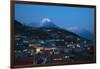 Namche in the Khumbu Region, Himalayas, Nepal, Asia-Alex Treadway-Framed Photographic Print