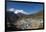 Namche, the Main Trading Centre and Tourist Hub for the Khumbu (Everest Region) with Kongde Ri Peak-Alex Treadway-Framed Photographic Print