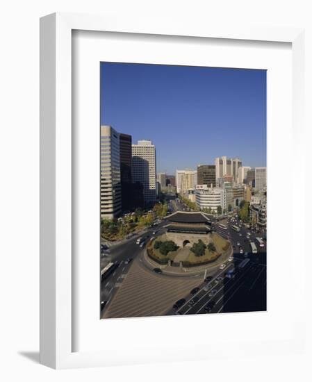 Namdaemun (South Gate), Seoul, South Korea, Korea, Asia-Charles Bowman-Framed Photographic Print