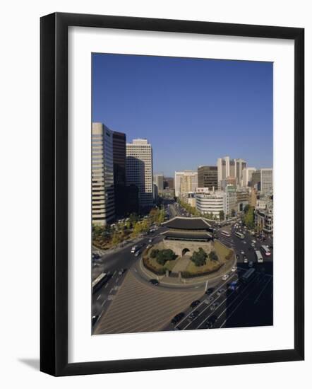 Namdaemun (South Gate), Seoul, South Korea, Korea, Asia-Charles Bowman-Framed Photographic Print