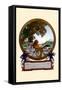 Nameplate-Maxfield Parrish-Framed Stretched Canvas