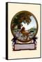 Nameplate-Maxfield Parrish-Framed Stretched Canvas