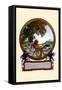 Nameplate-Maxfield Parrish-Framed Stretched Canvas