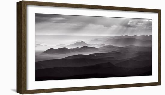 Namib Desert by air-Richard Guijt-Framed Photographic Print