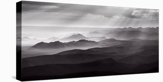 Namib Desert by air-Richard Guijt-Stretched Canvas