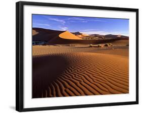 Namib Desert Red Dunes at Sossusvlei-null-Framed Photographic Print