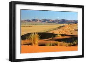 Namib Desert View from Elim Dune into the Dune Namib-null-Framed Photographic Print