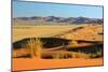 Namib Desert View from Elim Dune into the Dune Namib-null-Mounted Photographic Print