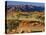 Namib Rand View over Red Dunes and Savanna-null-Stretched Canvas