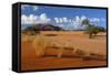 Namib View from Elim Dune to the Naukluft Mountains-null-Framed Stretched Canvas