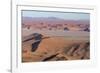 Namibia. Aerial view of the vast red dune fields of Sossusvlei in Namib-Naukluft National Park.-Brenda Tharp-Framed Photographic Print