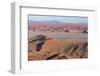 Namibia. Aerial view of the vast red dune fields of Sossusvlei in Namib-Naukluft National Park.-Brenda Tharp-Framed Photographic Print