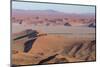 Namibia. Aerial view of the vast red dune fields of Sossusvlei in Namib-Naukluft National Park.-Brenda Tharp-Mounted Photographic Print