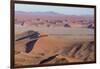 Namibia. Aerial view of the vast red dune fields of Sossusvlei in Namib-Naukluft National Park.-Brenda Tharp-Framed Photographic Print