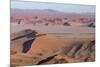 Namibia. Aerial view of the vast red dune fields of Sossusvlei in Namib-Naukluft National Park.-Brenda Tharp-Mounted Photographic Print