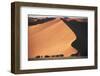 Namibia, Central Namib, Namib-Naukluft NP. Sand Dunes of Sossusvlei-Walter Bibikow-Framed Photographic Print