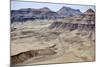 Namibia, Damaraland. Aerial view of the mountains and red rocks of Damaraland.-Ellen Goff-Mounted Photographic Print