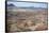 Namibia, Damaraland. Aerial view of the mountains and red rocks.-Ellen Goff-Framed Stretched Canvas